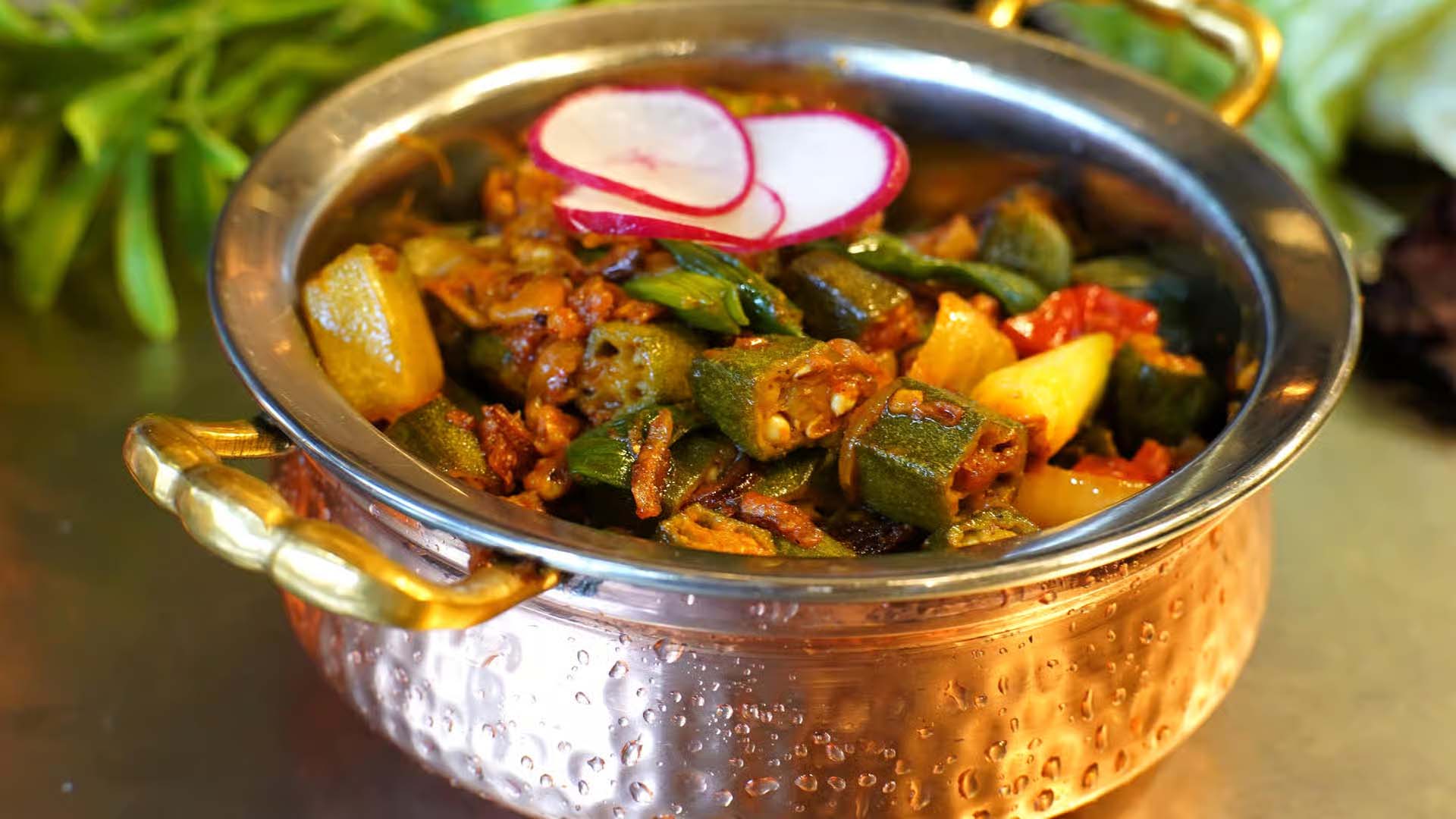 ORDER ONLINE NOW! Bhindi Do Pyaza